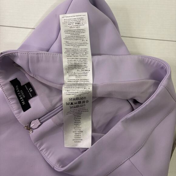 Marciano by Guess Purple Pencil Skirt Knee-Length Size XS HH0642 - Picture 8 of 9
